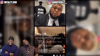 NBA YOUNGBOY HOPS ON DRUSKI COULDA BEEN RECORDS IG LIVE AND DIDN'T EXPECT THIS TO HAPPEN! Reaction