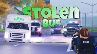 Bus TAKEOVER.. Spike Strips END pursuit-