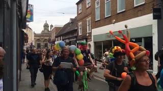 Parade in Newark - 42nd European Juggling Convention