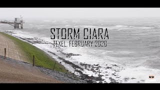 Storm Ciara, Texel february 2020. (4K) justinsinner.nl