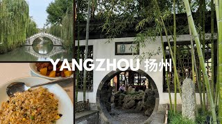 Classical Chinese gardens \u0026 tried out famous Yangzhou fried rice 🇨🇳 Yangzhou China Travel