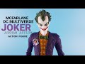 Joker (Arkham asylum) MacFarlane DC multiverse action figure unboxing/review