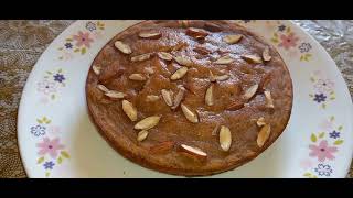 হেলডি  কণি নিদিযাকে বনোৱা পকা কলৰ কেক / Banana Cake recipe/ Eggless Banana Cake