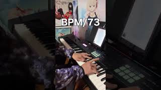 毎日BPMを1ずつ上げて革命のエチュードを弾けるようにしていく！BPM73