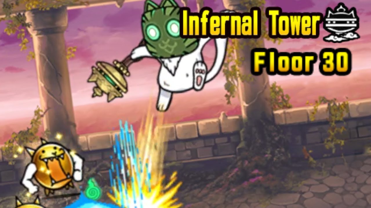 The Battle Cats Infernal Tower Floor 30 Youtube