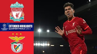 Liverpool vs. Benfica: Extended Highlights | UCL Quarter-Finals - Leg 2 | CBS Sports Golazo