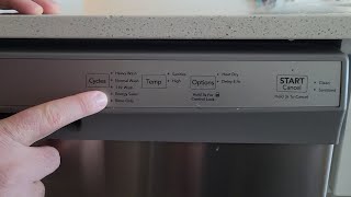 Review for Frigidaire 24 inch built in full console dishwasher