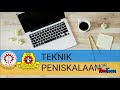 teknik peniskalaan