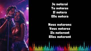 ♫ Learn French I Conjugation ♫ NOTER I Futur Simple