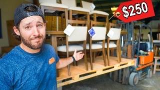 I bought Costco's CHEAPEST furniture return pallets