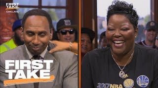 Stephen A. Smith Apologizes To Kevin Durant's Mom | First Take | June 13, 2017