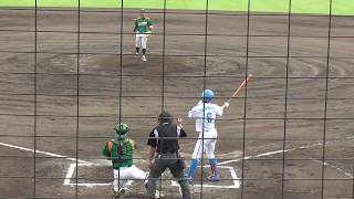 【2017夏オープン戦/中前安打】2017/08/09JR四国・篠原 仁一朗(飯山中→高松商高→駒澤大)