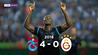 Trabzonspor 4 - 0 Galatasaray | Maç Özeti | 2018/19