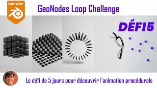 Geometry Nodes Loop Challenge🧩[Défi 5/5🚀]