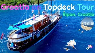 DAY TRIP TO Šipan CROATIA FROM DUBROVNIK TRAVEL VLOG