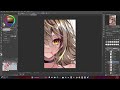 how i rendered to lead the eye composition close up art process