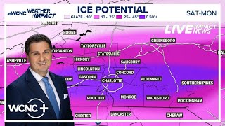 Charlotte, NC winter storm update: Heavy ice, sleet expected | Weather Impact Alert