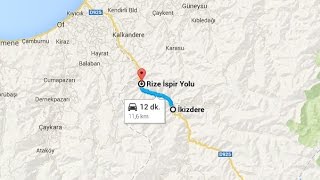 İkizdere Rize Yolu