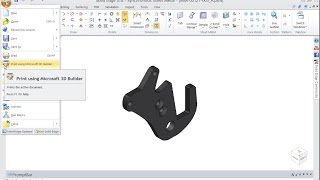 3D Printing your designs using Solid Edge and Microsoft 3D Builder