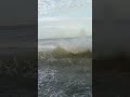 big waves over flow in Boulevard Dipolog city philippine