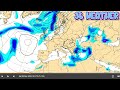 weather january 8 2025 ecmwf model precipitation rain storms in europe