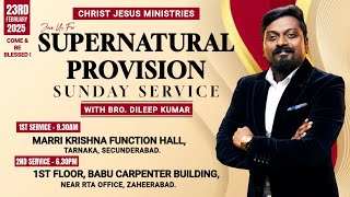 CJM SUNDAY SERVICE | 23-02-2025 | @CJMCHURCH