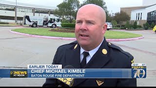 Baton Rouge Fire Captain C.J. Sanders funeral service