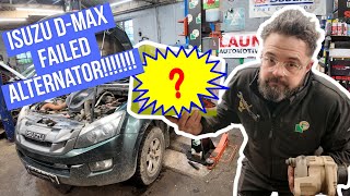 FAILED ALTERNATOR ISUZU D-MAX!! IF THEY WE'RE ALL THIS EASY TO REPLACE. AND I TRY MY NEW TOOLS.....