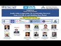 Virtual Policy Dialogue: South Asian Cooperation for Accelerating Recovery from COVID-19