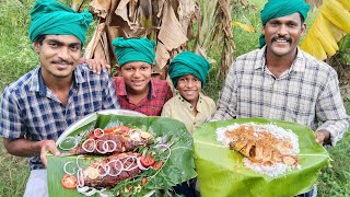 Village Mango Fish Recipe | கிராமத்து மாங்காய் மீன் குழம்பு |  Full Fish Fry #fish #Mango #shorts