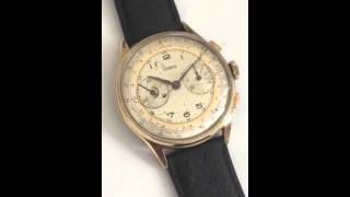 Haste Leonidas Vintage Chronograph Bi-Compax Telemeter Valjoux 92