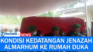 Detik-detik Jenazah Almarhum Serka Anumerta Roybertus Simbolon Tiba di Rumah Duka