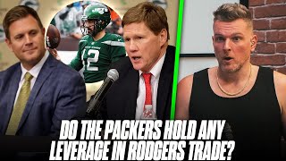 Did Aaron Rodgers Give The Packers Leverage In Trade To Jets? | Pat McAfee Reacts