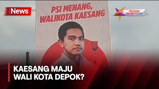 Baliho Kaesang Terpasang di Sejumlah Titik, Maju Wali Kota Depok?