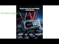 review 2025 trekure jump starter 6000a 8 in 1. essential details.