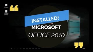 Install Microsoft Office 2010 Enterprise Free Download Link and License