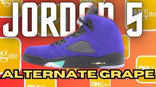 Air Jordan 5 Retro Alternate Grape from DHGate | Review