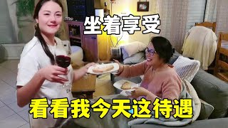 【法国四姐】破天荒！之前全是四姐做家務做飯，今天全反過來了？發生什麼了