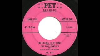 Gay Knights - The Loudness of My Heart - Raw but Good Mid Tempo Doo Wop