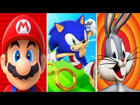 Super Mario Run contra Sonic Dash contra Looney Tunes Dash