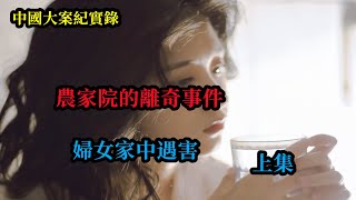 農家院的離奇事件，婦女家中遇害  上集【中國大案紀實錄】