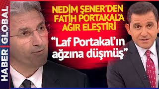 Kabine Listesini Açıklayan Fatih Portakal'a Nedim Şener'den Eleştiri: Laf Portakal'ın Ağzına Düşmüş