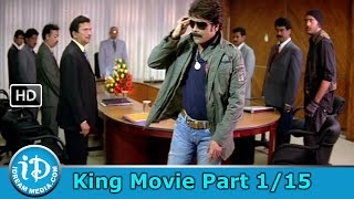 King Telugu Movie Part 1/15 - Nagarjuna, Trisha, Mamta Mohandas