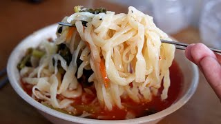 고기보다 쫄깃한 면발 열무 냉칼국수 #shorts Kalguksu - Korean Noodles