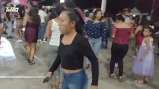 Baile con el Trío Creación Huasteca en Xococapa. Clausura Telesecundaria