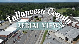 Aerial Views Over Tallapoosa County