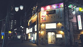 Midnight Walk in Nishikawaguchi Saitama I Virtual Walking Tour in Japan 2021