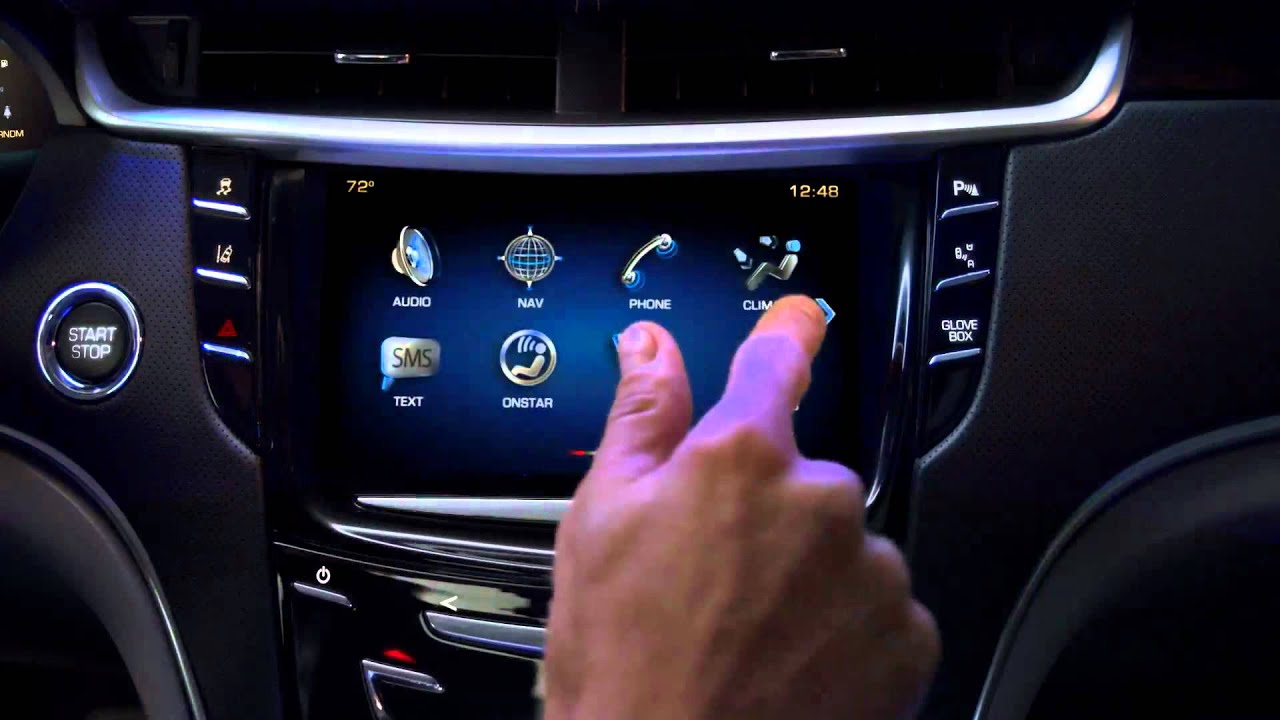 Cadillac Unveils New CUE Infotainment System - YouTube