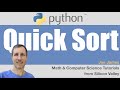 Python: QuickSort algorithm explained