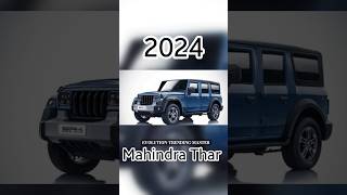 😈Evolution of mahindra thar2010-2025#trending #shortvideos #viralshort #yotubevideo #shots #viral